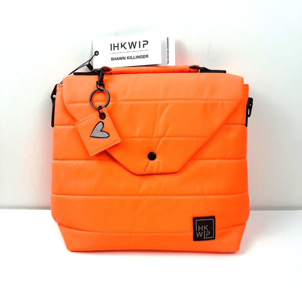 IHKWIP Couture Shoulder Bag Fluorecent Orange - NEW - Picture 6 of 10